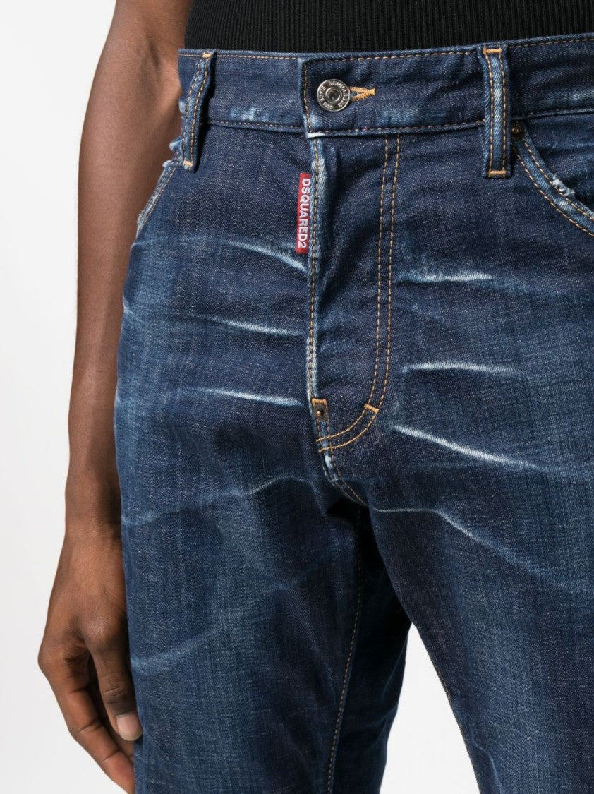 Dsquared2 Slim-Cut Stretch-Cotton Jeans