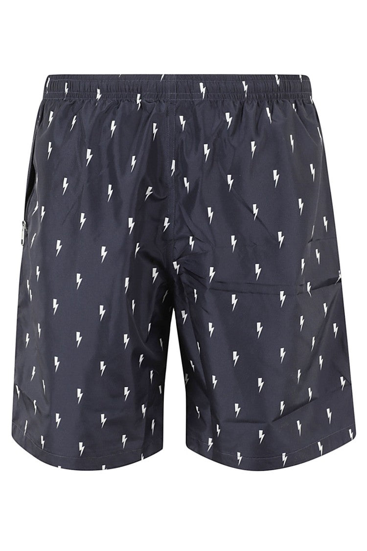Neil Barrett All Over Micro Shorts