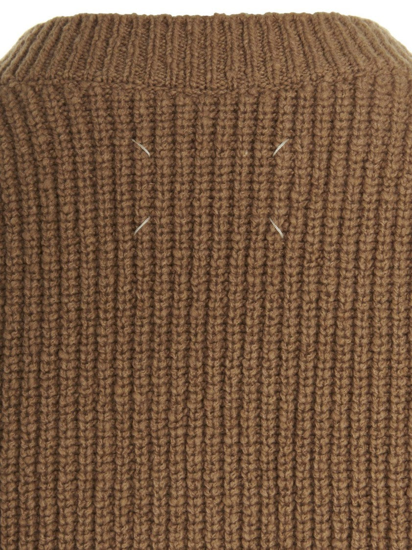 Maison Margiela V-Neck Wool Blend Vest