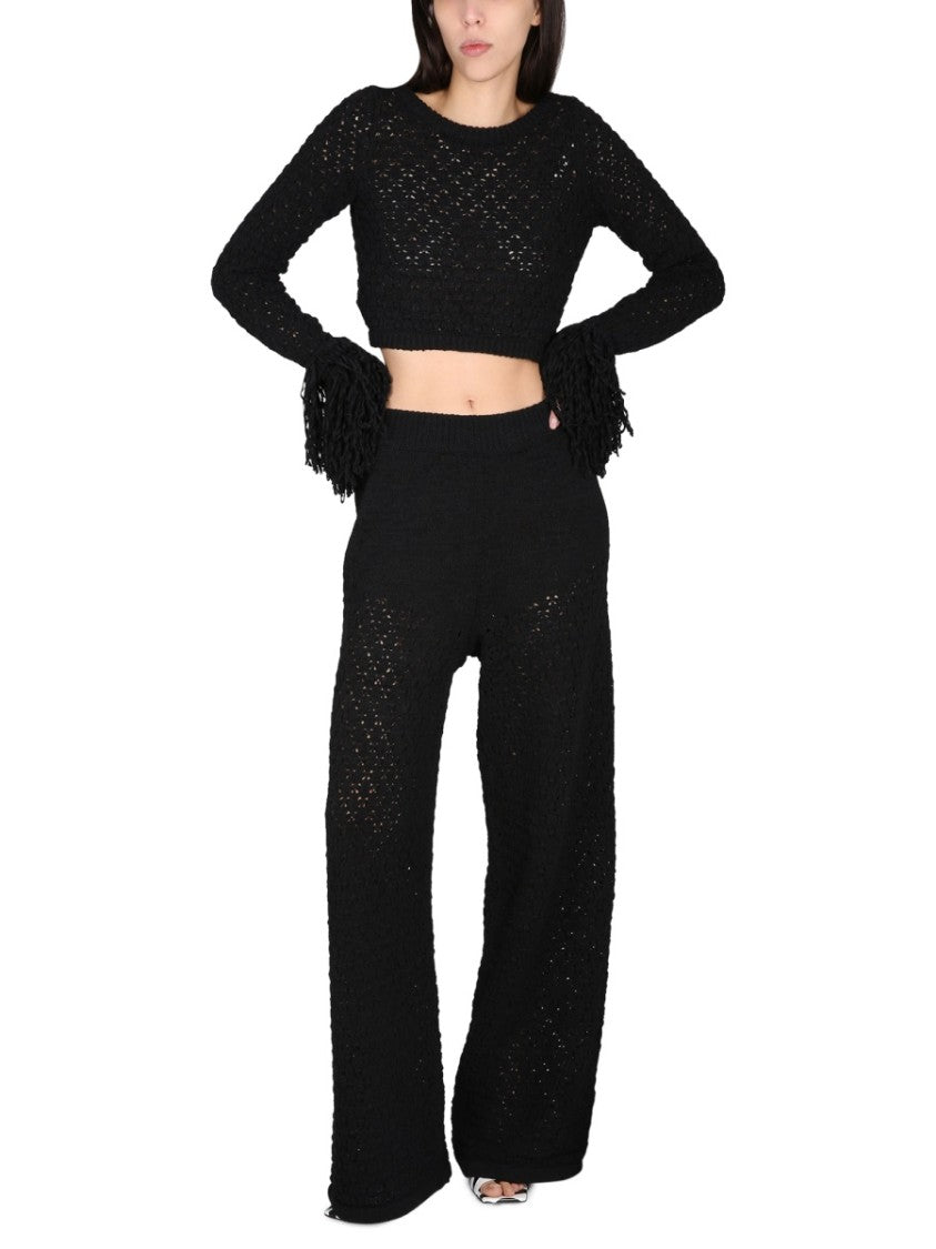 Rotate Relaxed Fit Knit Pants