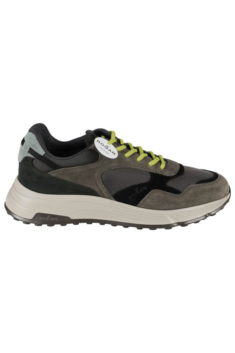 Hogan Multicolor Suede Sneaker