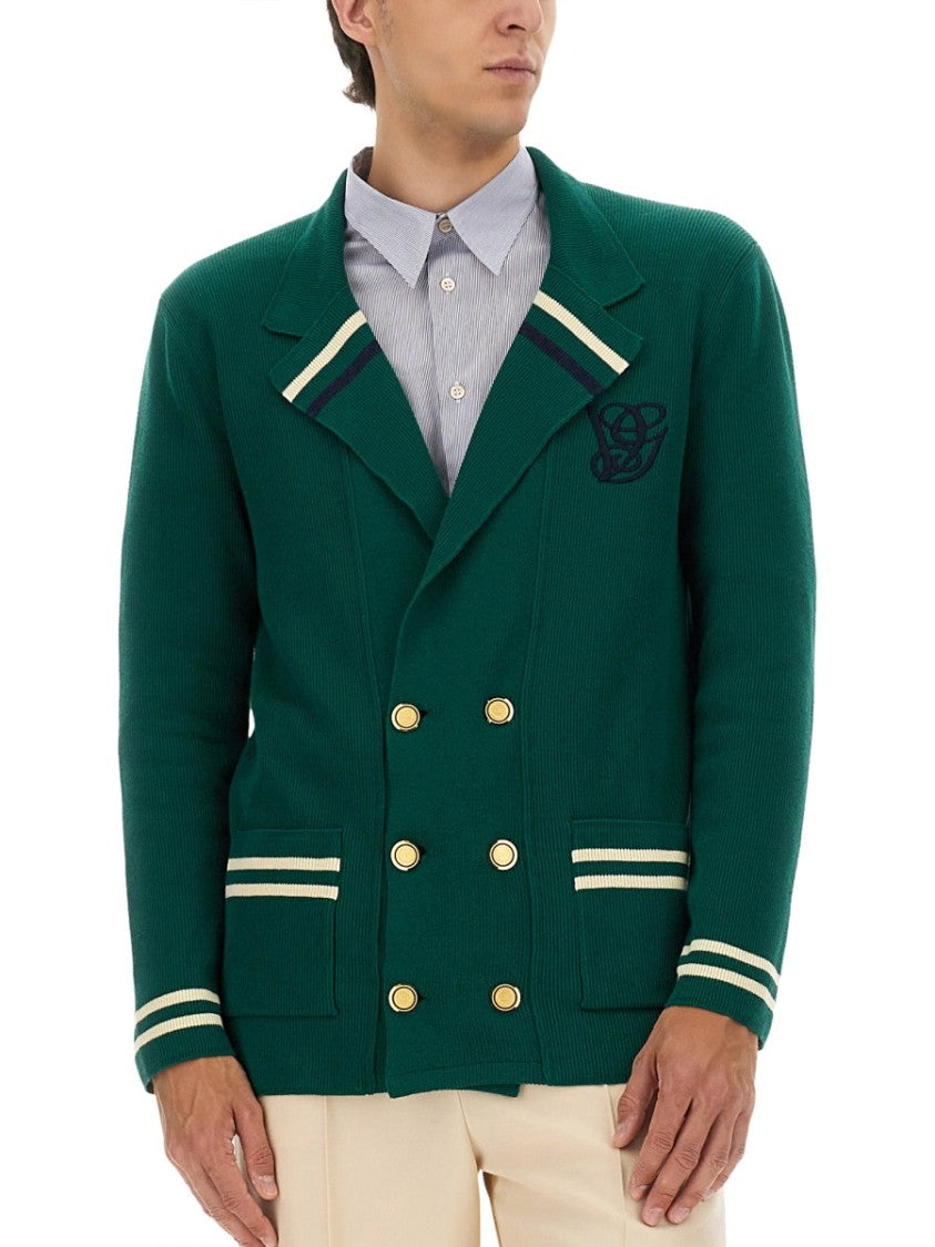 Valentino Cotton And Wool Jacket