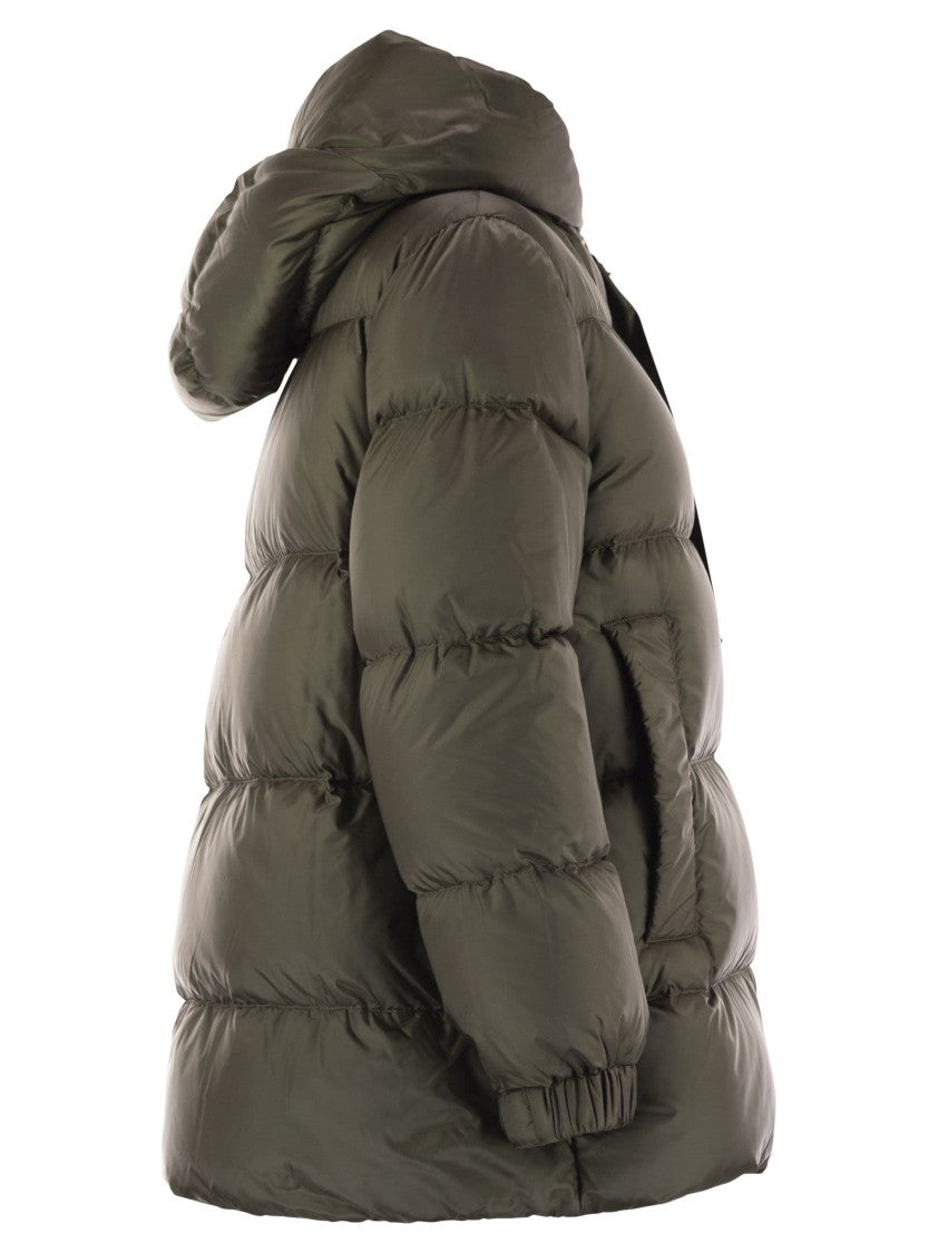 Max Mara Seia - Drip-Proof Canvas Down Jacket