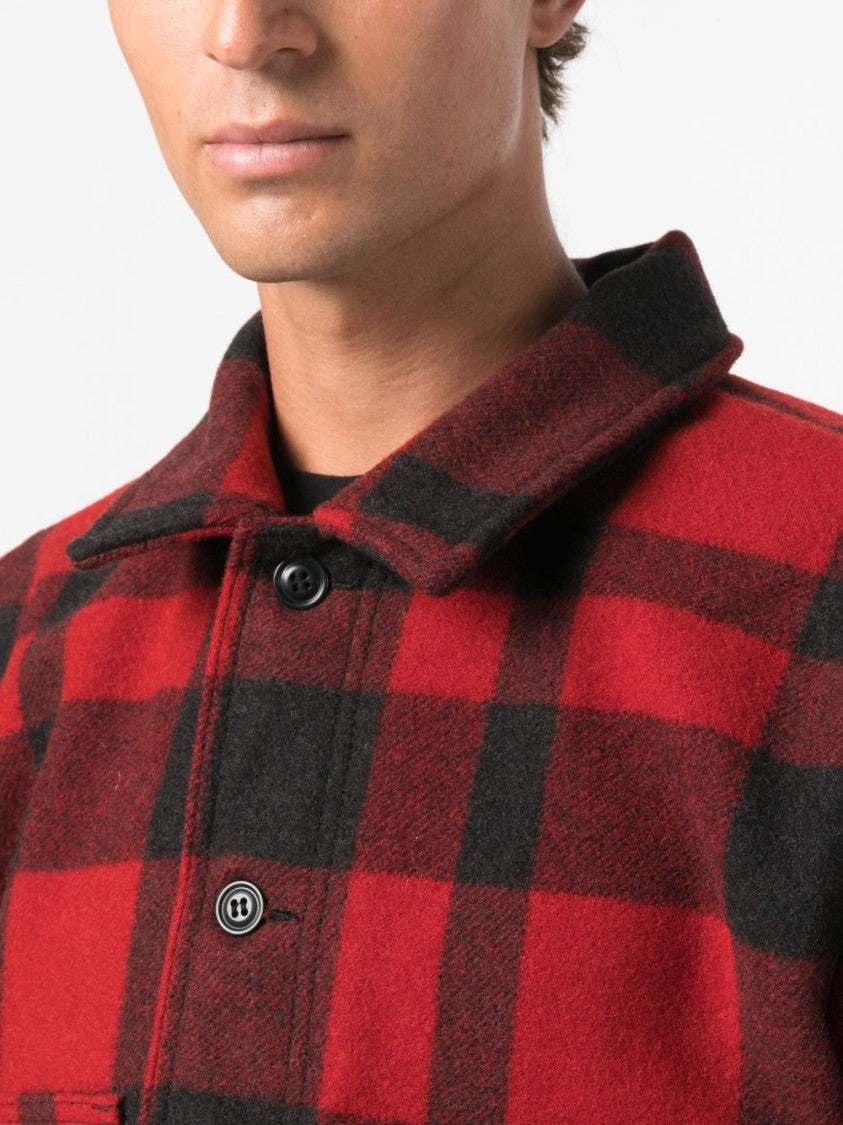 Filson Mackinaw Wool Plaid Print Jacket