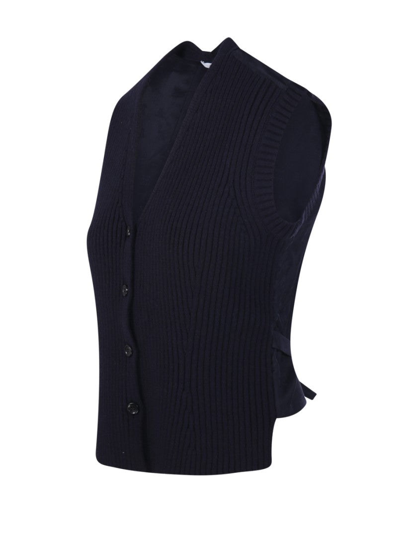 Max Mara Madre Knitted Waist Coat