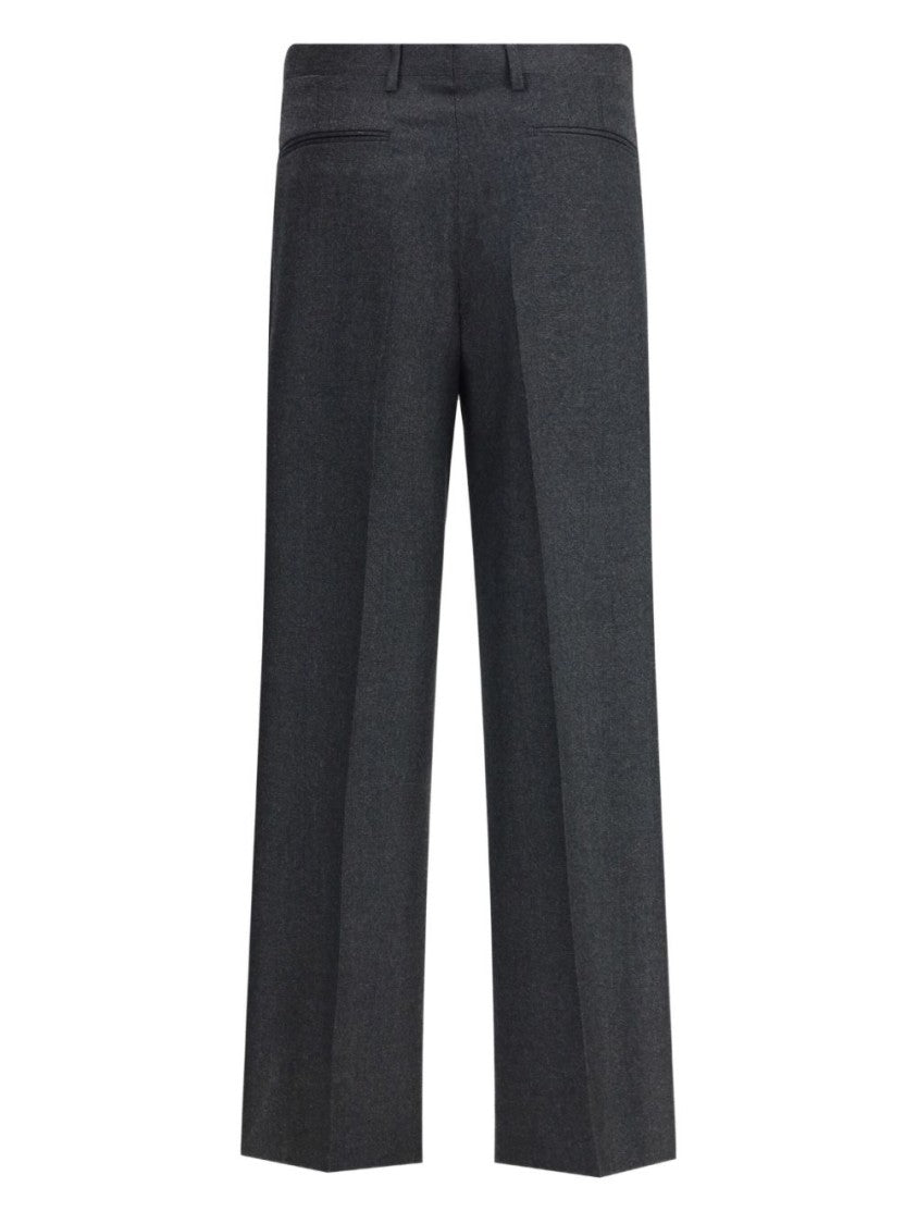 Vivienne Westwood Cropped Wide-Leg Trousers With Two-Tone Design
