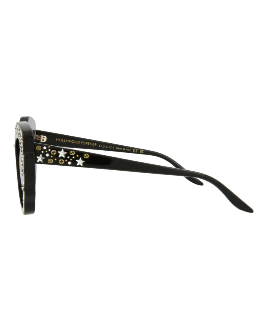 Gucci Cat Eye-Frame Acetate Sunglasses