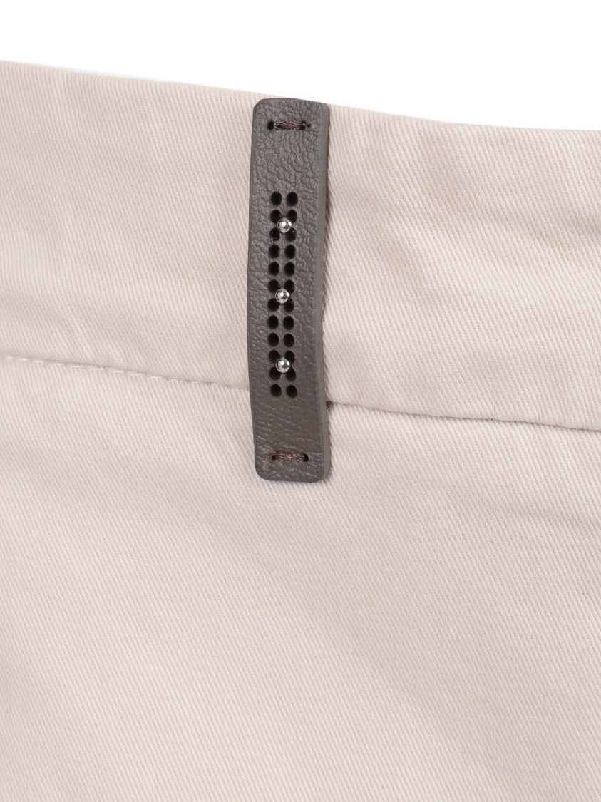 Peserico Tailored Straight-Leg Trousers With Subtle Pleats