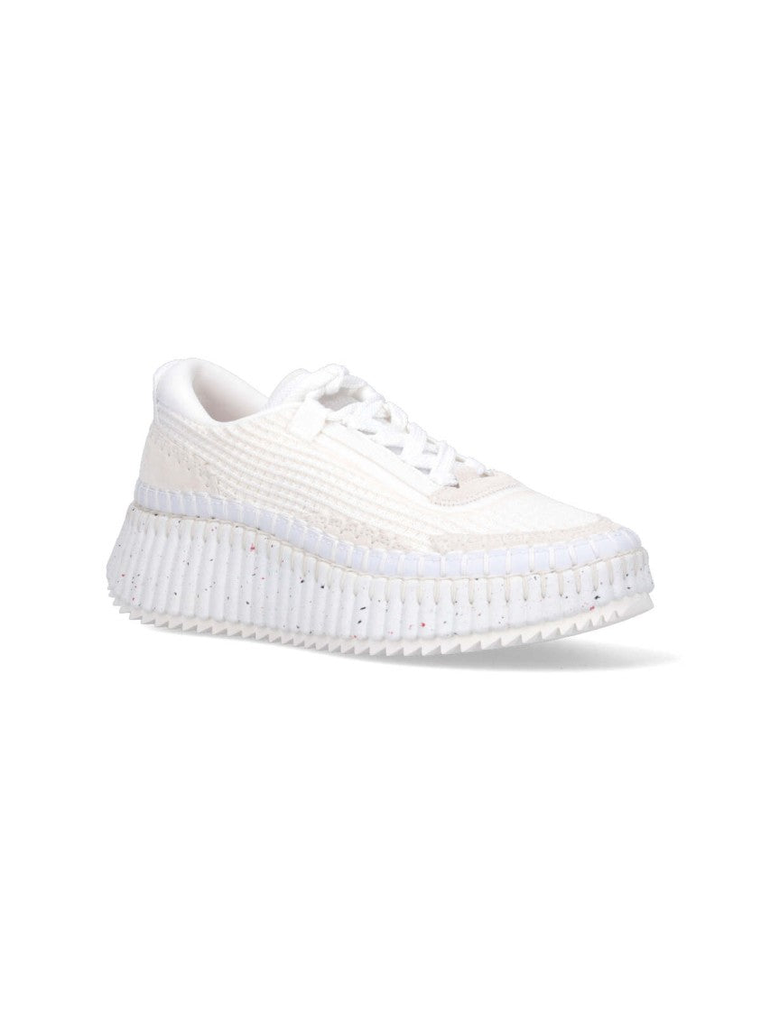 Chloé "Nama" Sneakers – White