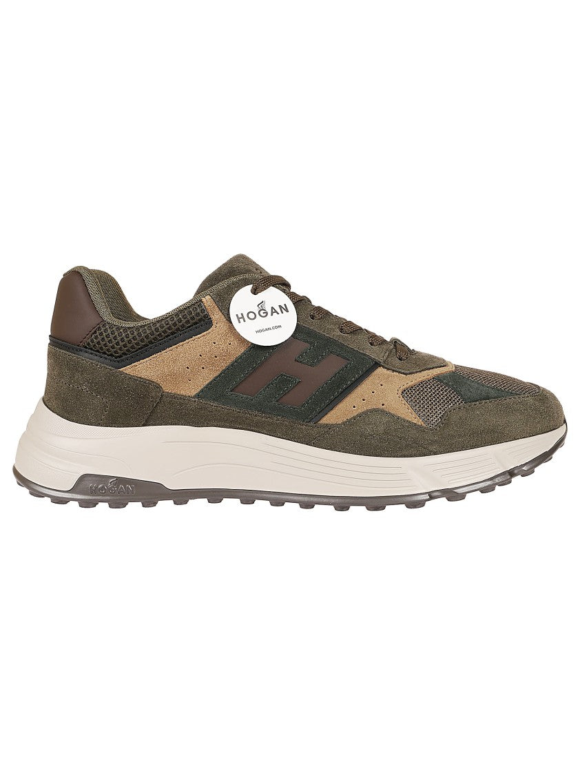 Hogan H563 Sporty Textured Suede