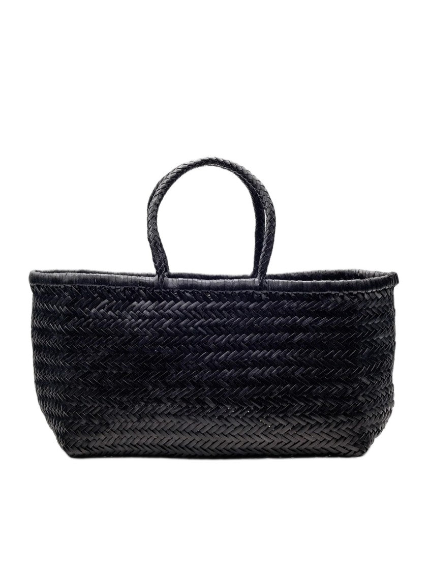Dragon Diffusion Handwoven Buffalo Calf Leather Basket Tote