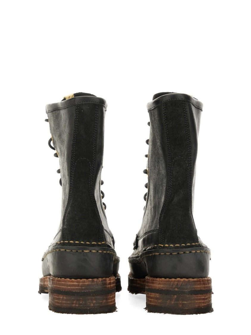 Visvim "Grizzly Camper Hi-Folk" Boot