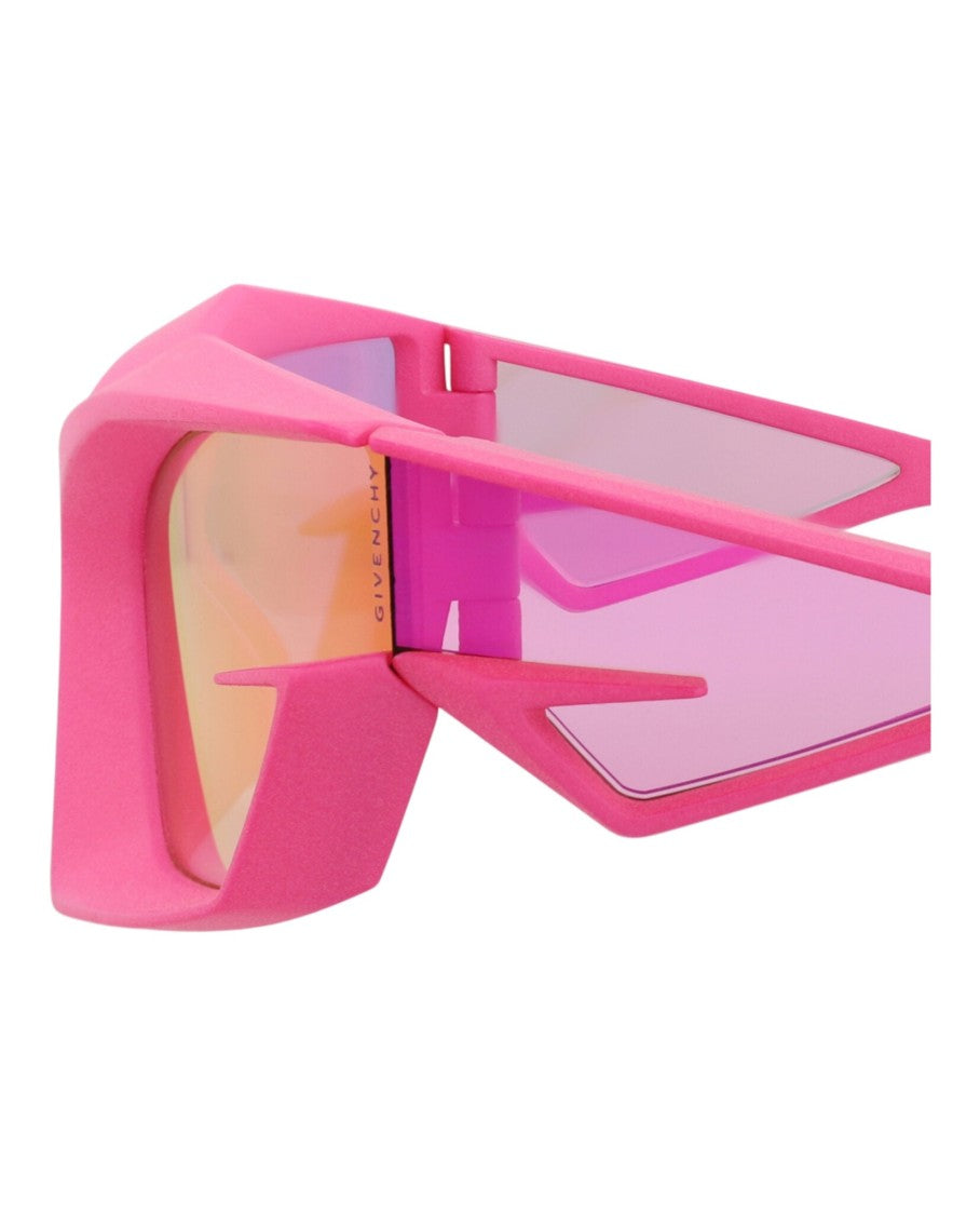 Givenchy Shield-Frame Acetate Sunglasses