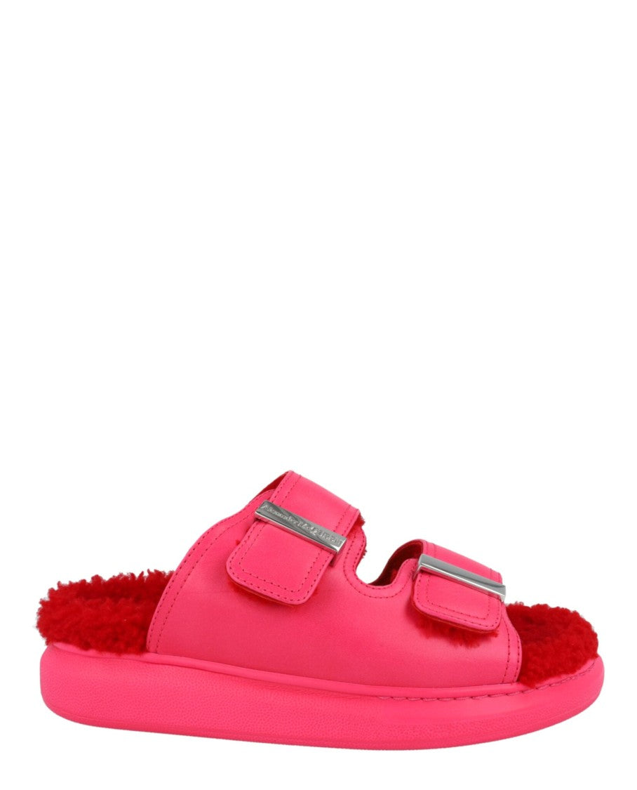 Alexander Mcqueen Oversized Hybrid Slides