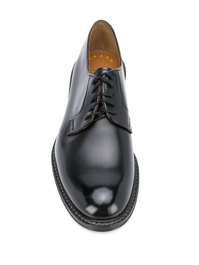 Doucal's Black Derby Horse Shoes