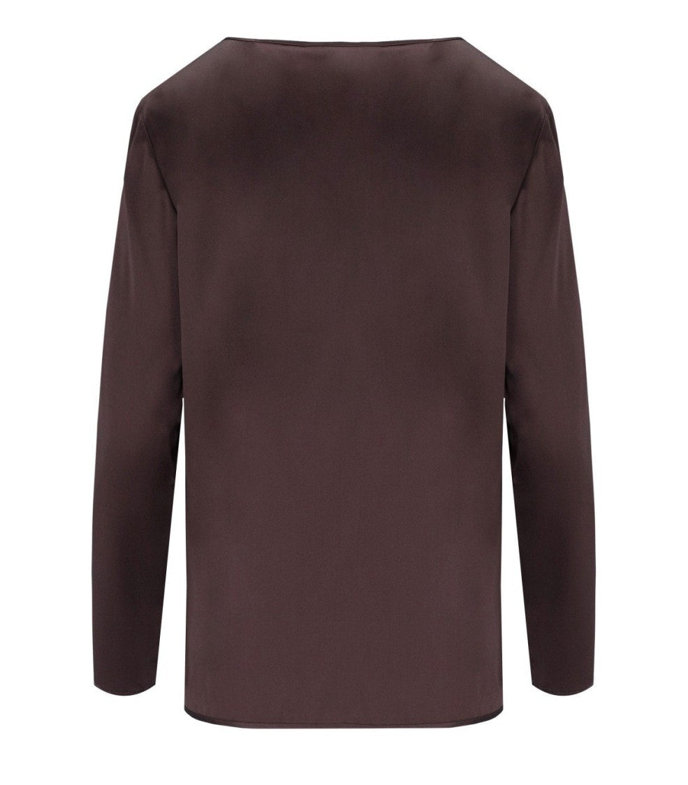 Max Mara Moldava Borgogna Blouse