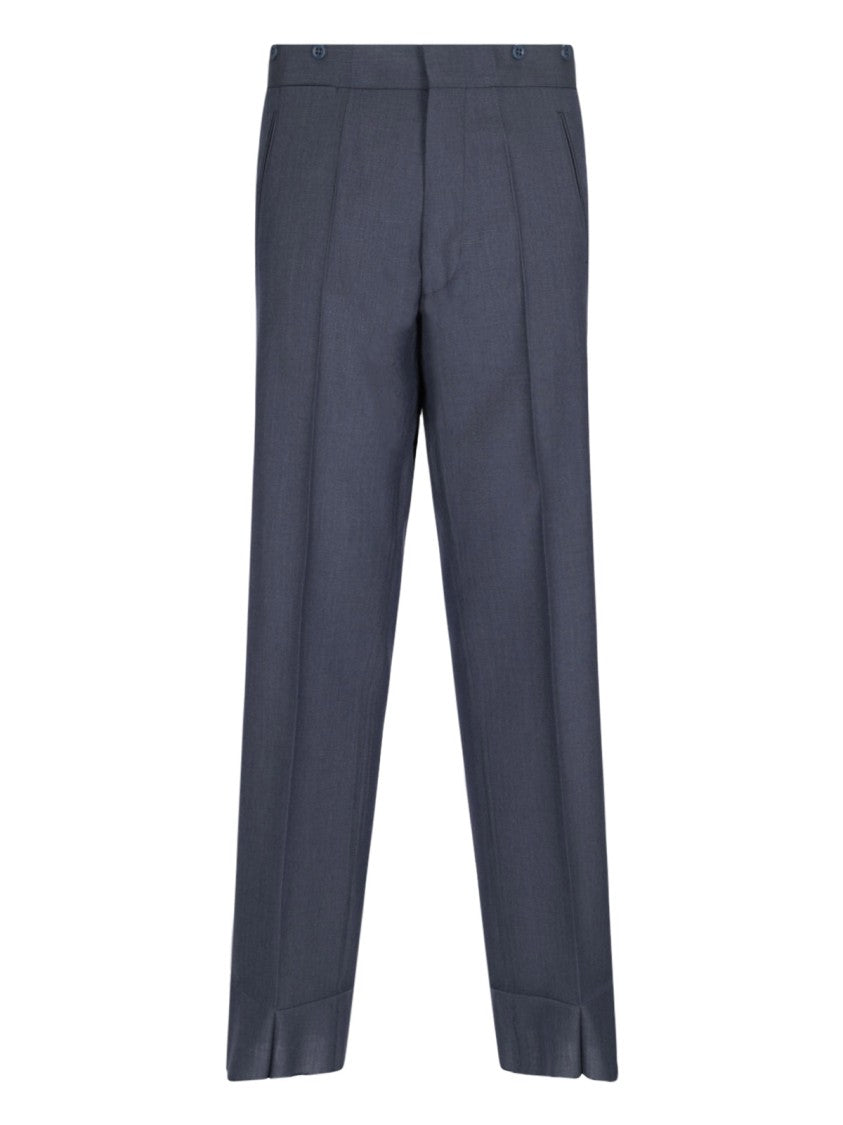 Prada Straight Pants – Grey