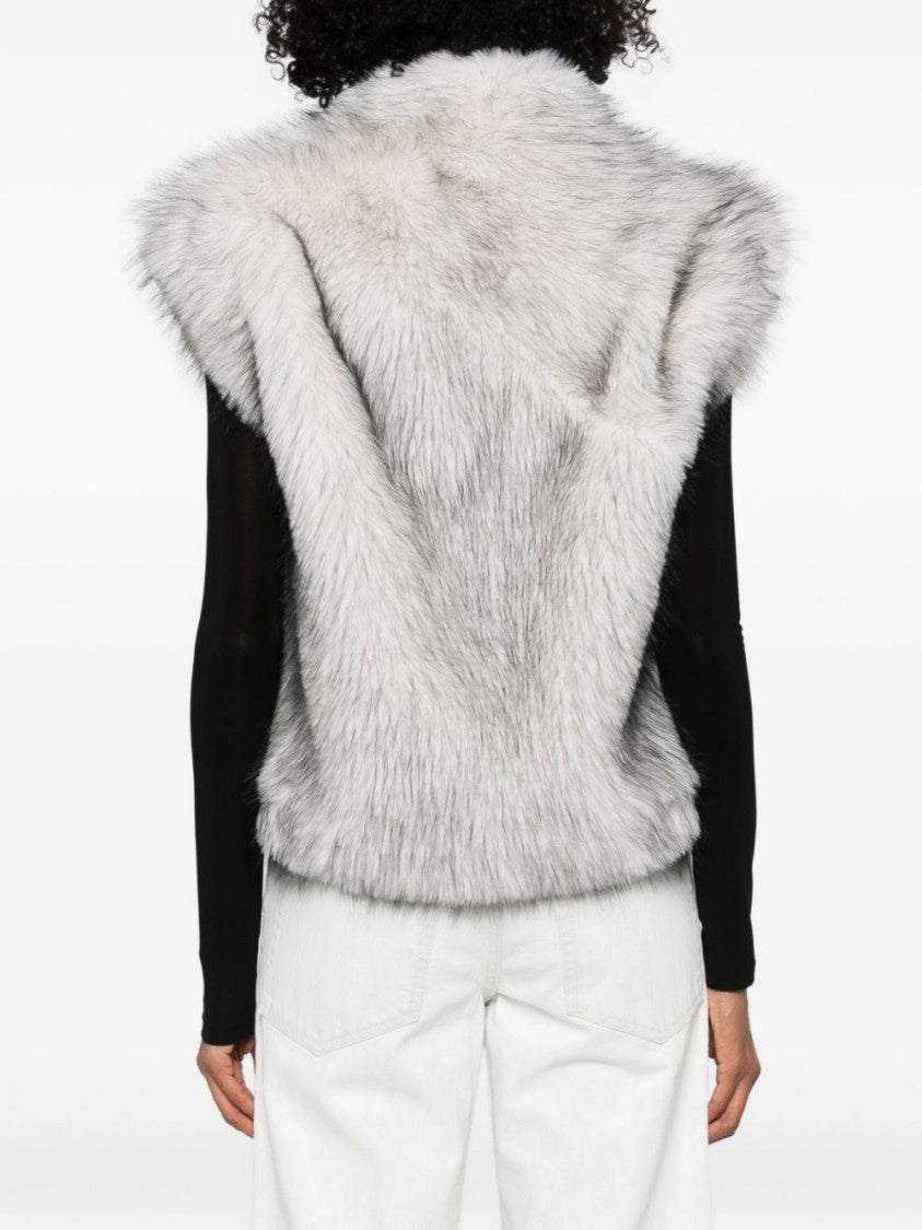 Betta Corradi Plush Faux Fur Overcoat