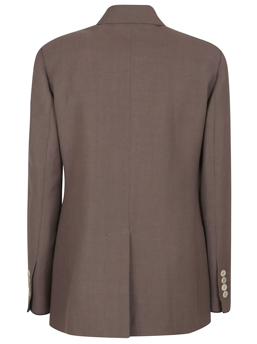 Brunello Cucinelli Tailored Double-Breasted Blazer