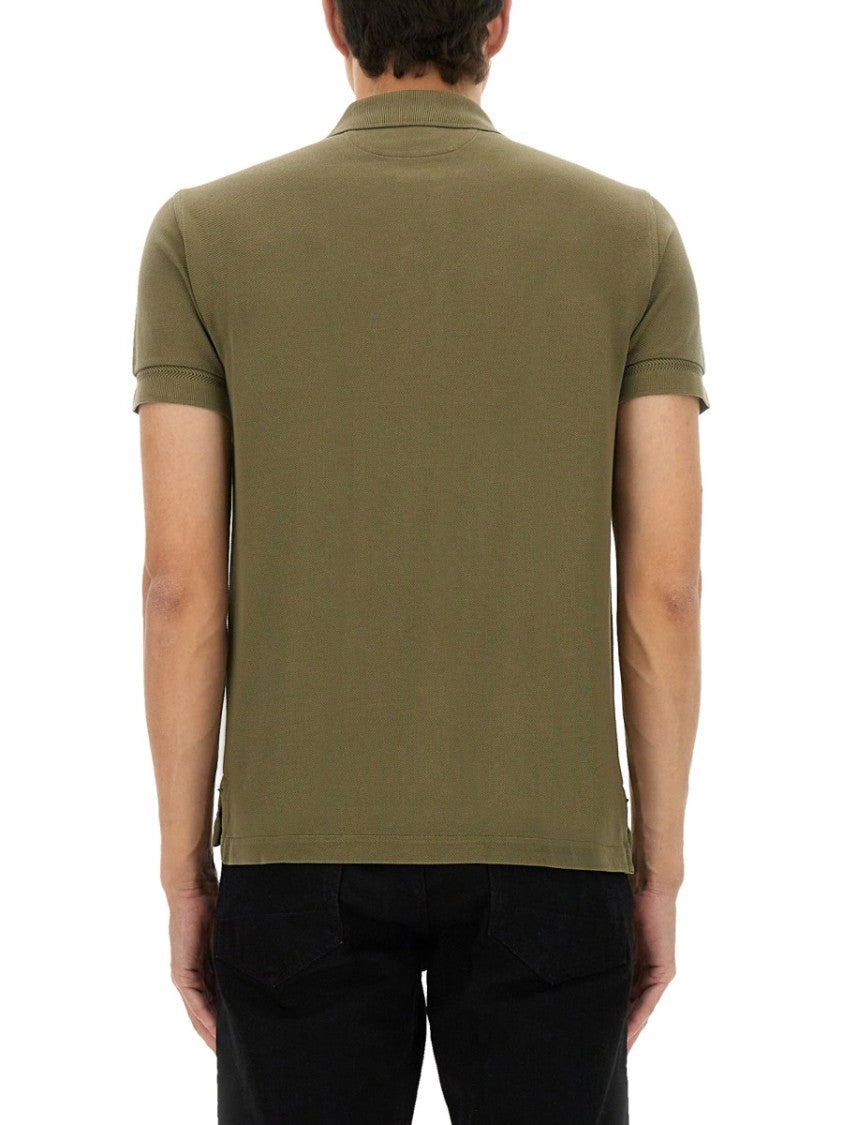 Tom Ford Classic Pique Polo With Tailored Fit