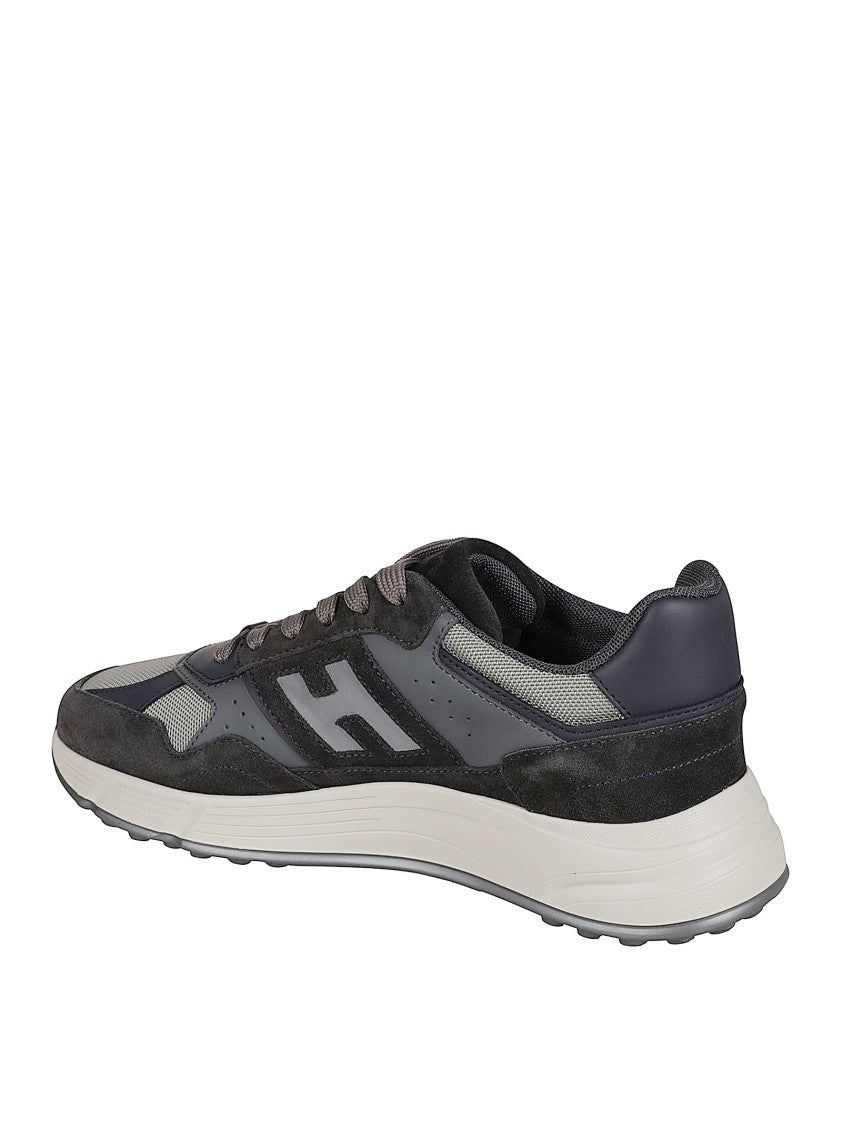 Hogan Suede And Mesh Sneakers