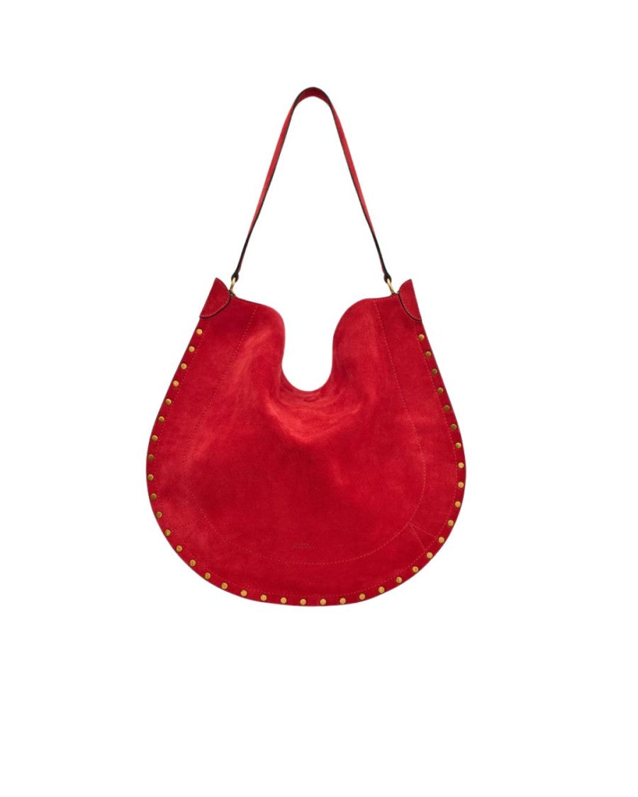 Isabel Marant Borsa Oskan Hobo Soft In Pelle Di Vitello Scamosciata