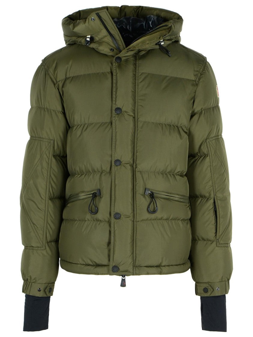Moncler Grenoble Kasanka' Ski Jacket In Green Polyamide