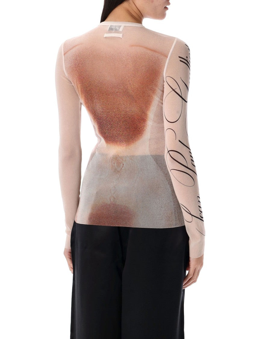 Jean Paul Gaultier Le Classique Mesh Top
