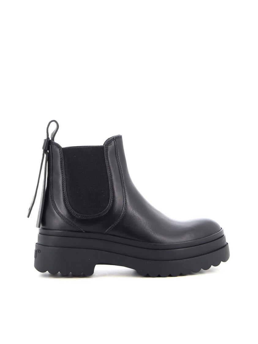 Red Valentino Platform Ankle Boots