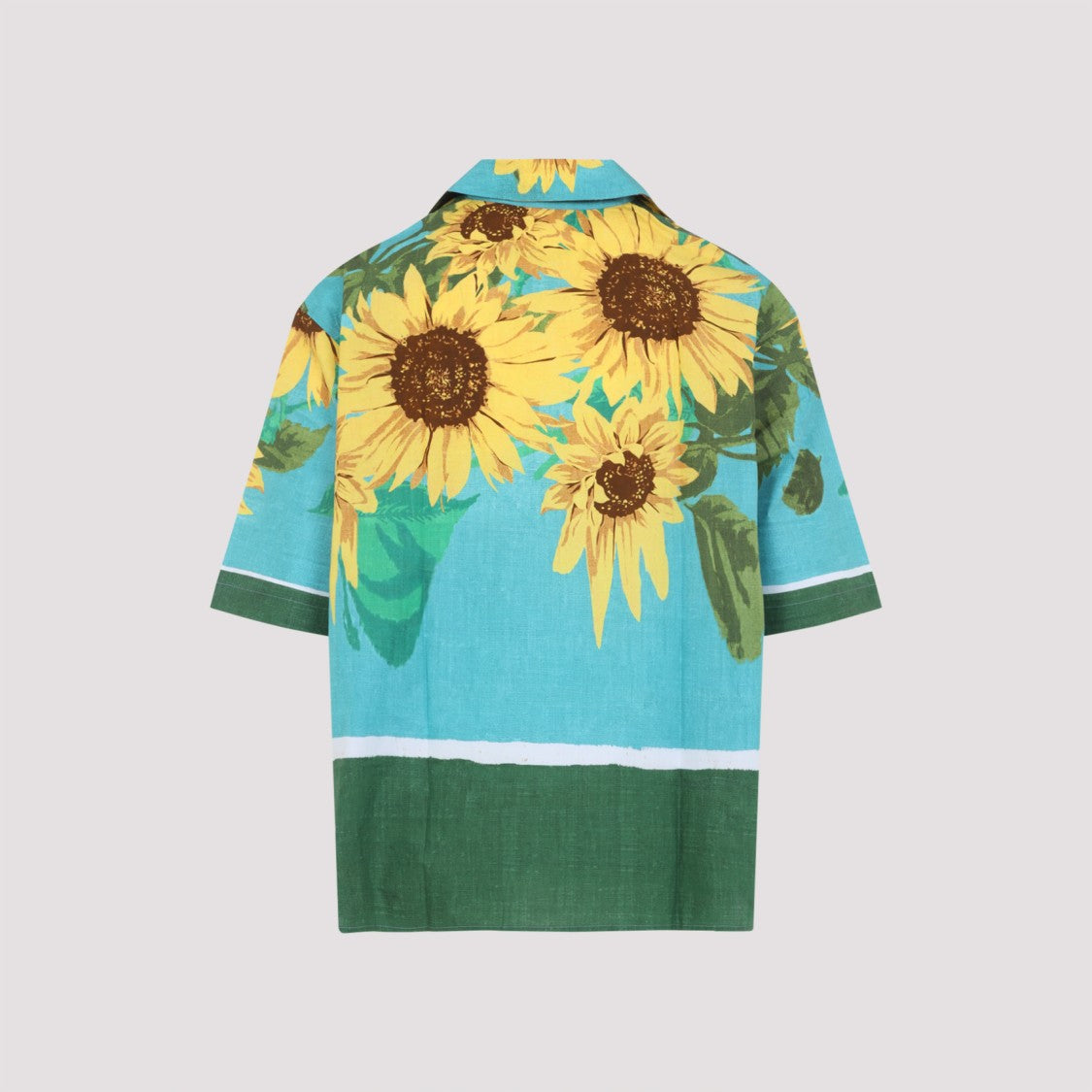 Craig Green Sunflower Print Short-Sleeved Shirt With Relaxed Fit