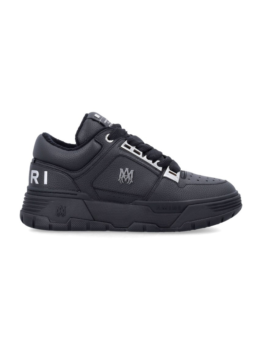 Amiri Metallic Ma-1 Textured Black Low-Top Sneakers