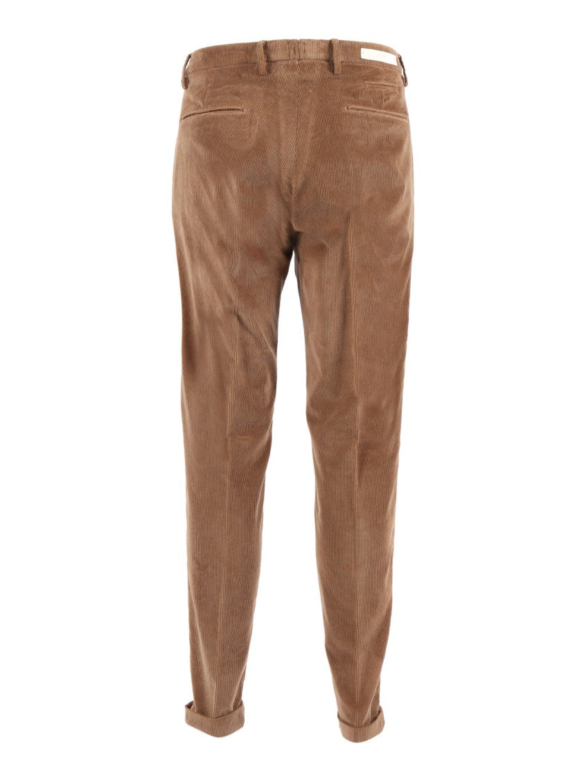 Briglia Straight-Leg Tailored Pants With Structured Waistband