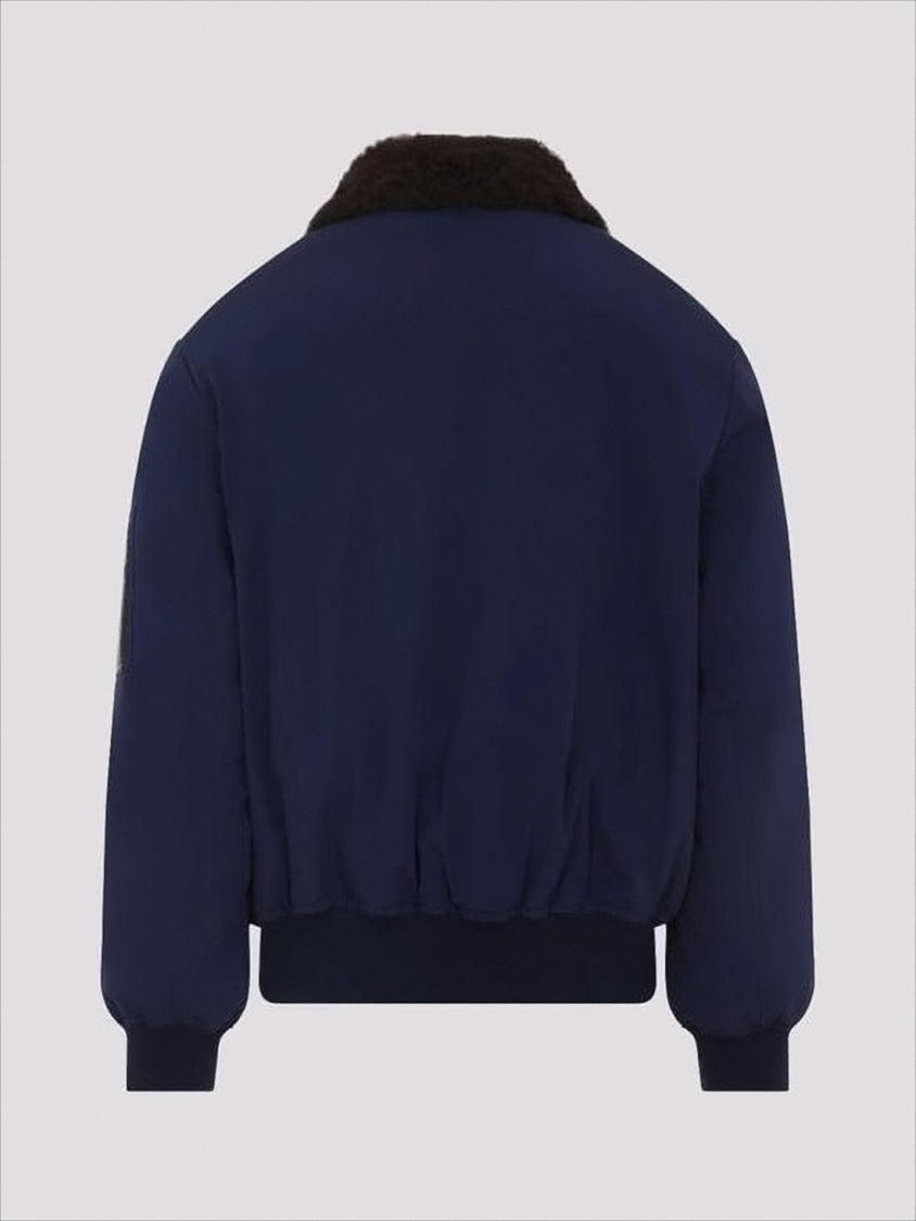 Brunello Cucinelli Padded Navy Jacket