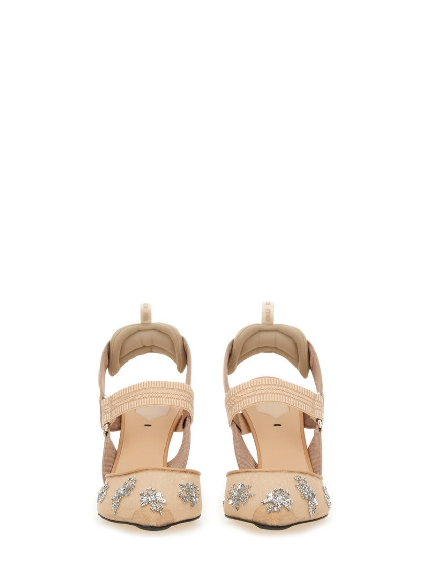 Fendi "Hummingbird Lite" Slingback