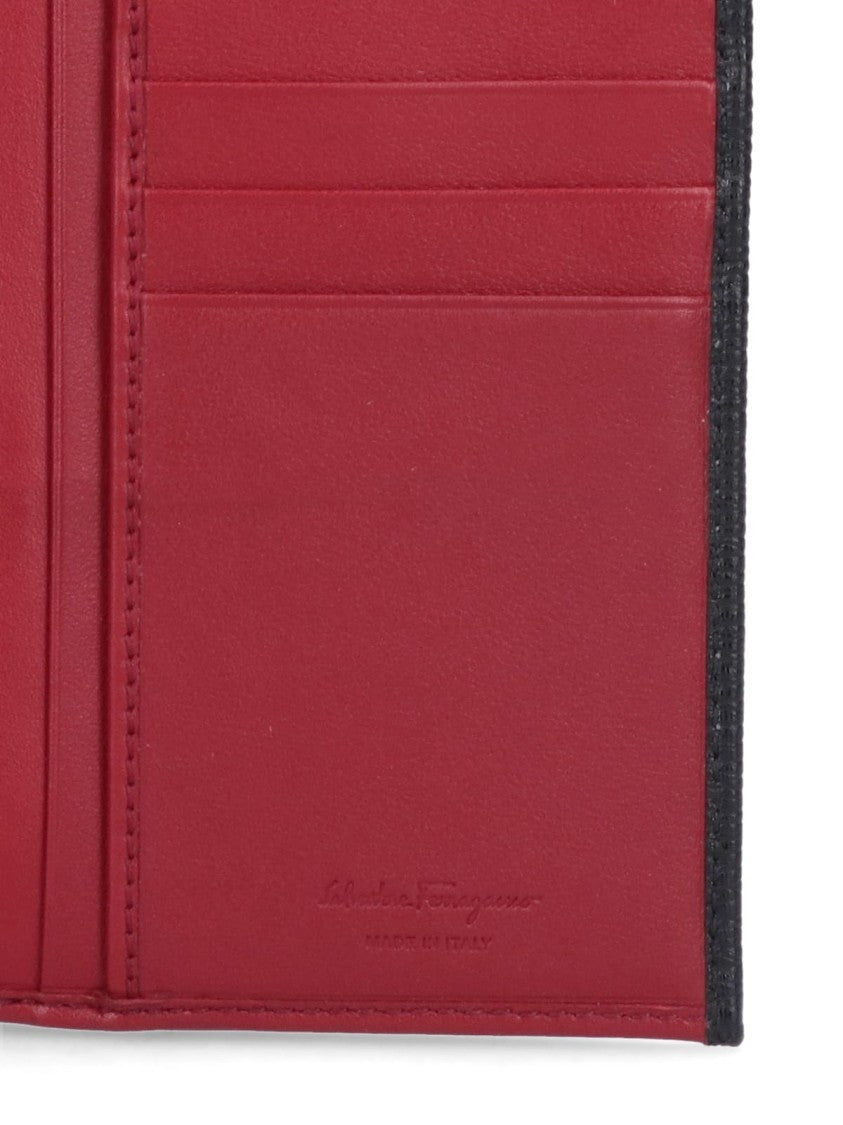 Ferragamo "Organizer Gancini" Wallet Black