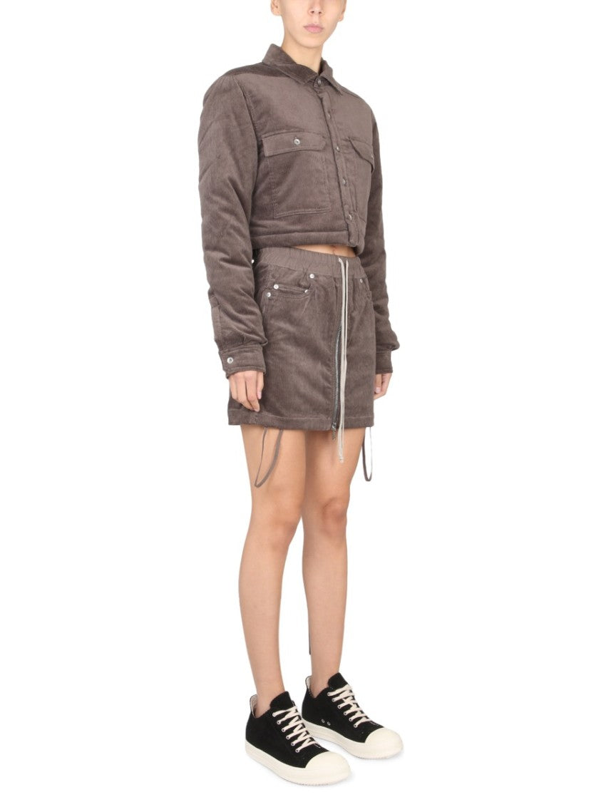 Drkshdw By Rick Owens Cropped Jacket