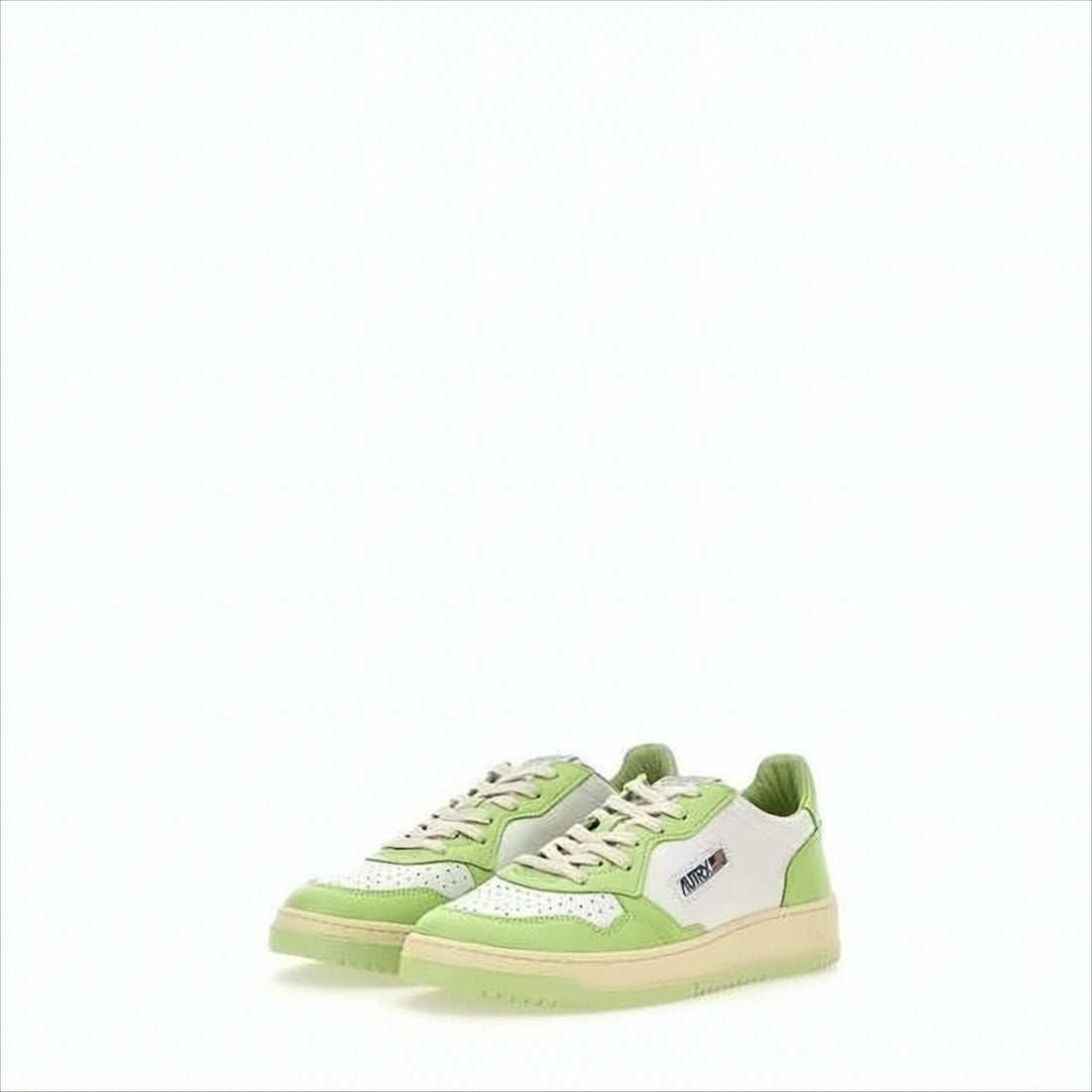 Autry Low-Top Sneakers With Perforated Toe Box And Leather Panels