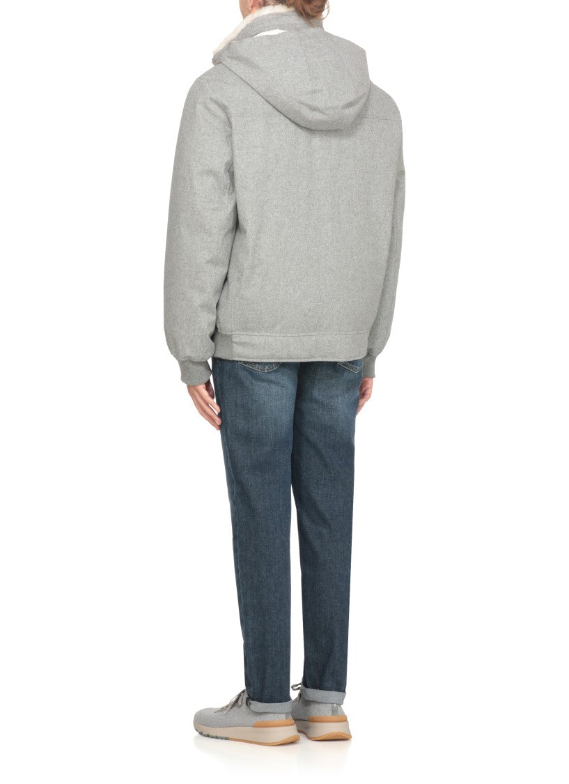 Brunello Cucinelli Wool Down Jacket