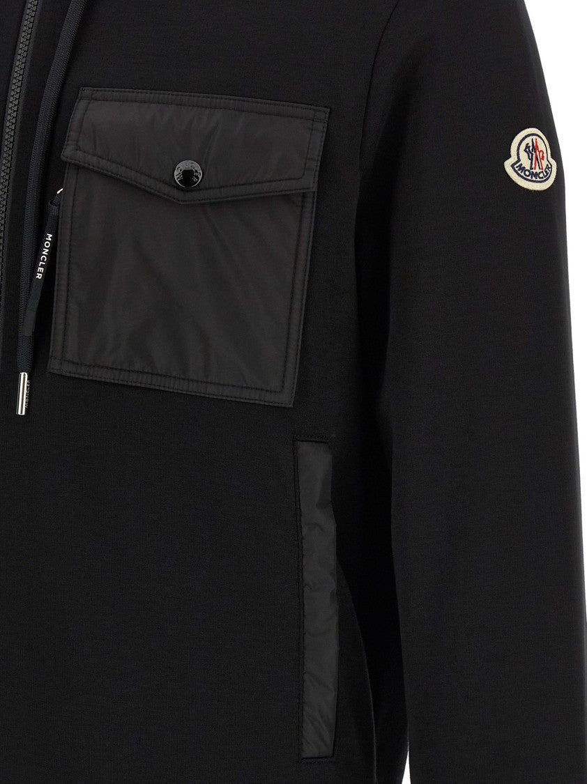 Moncler Nylon Insert Hoodie