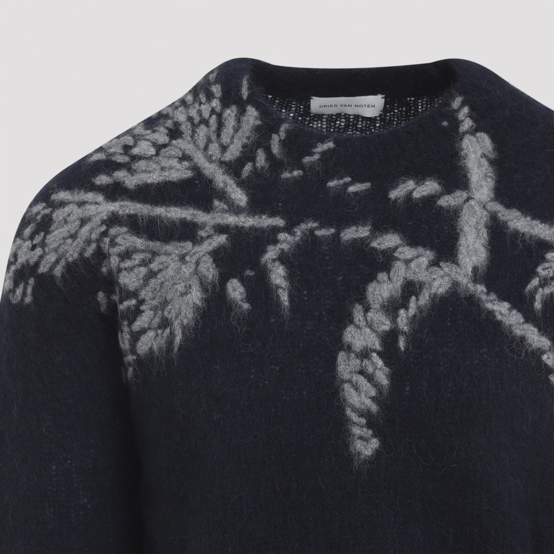 Dries Van Noten Alpaca And Merino Wool Sweater