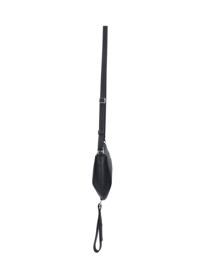 Courrèges "Holy Eclipse" Shoulder Bag – Black