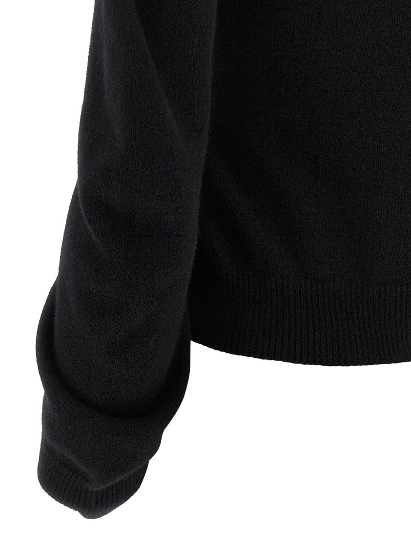 Nude Curved Sleeves Cardigan