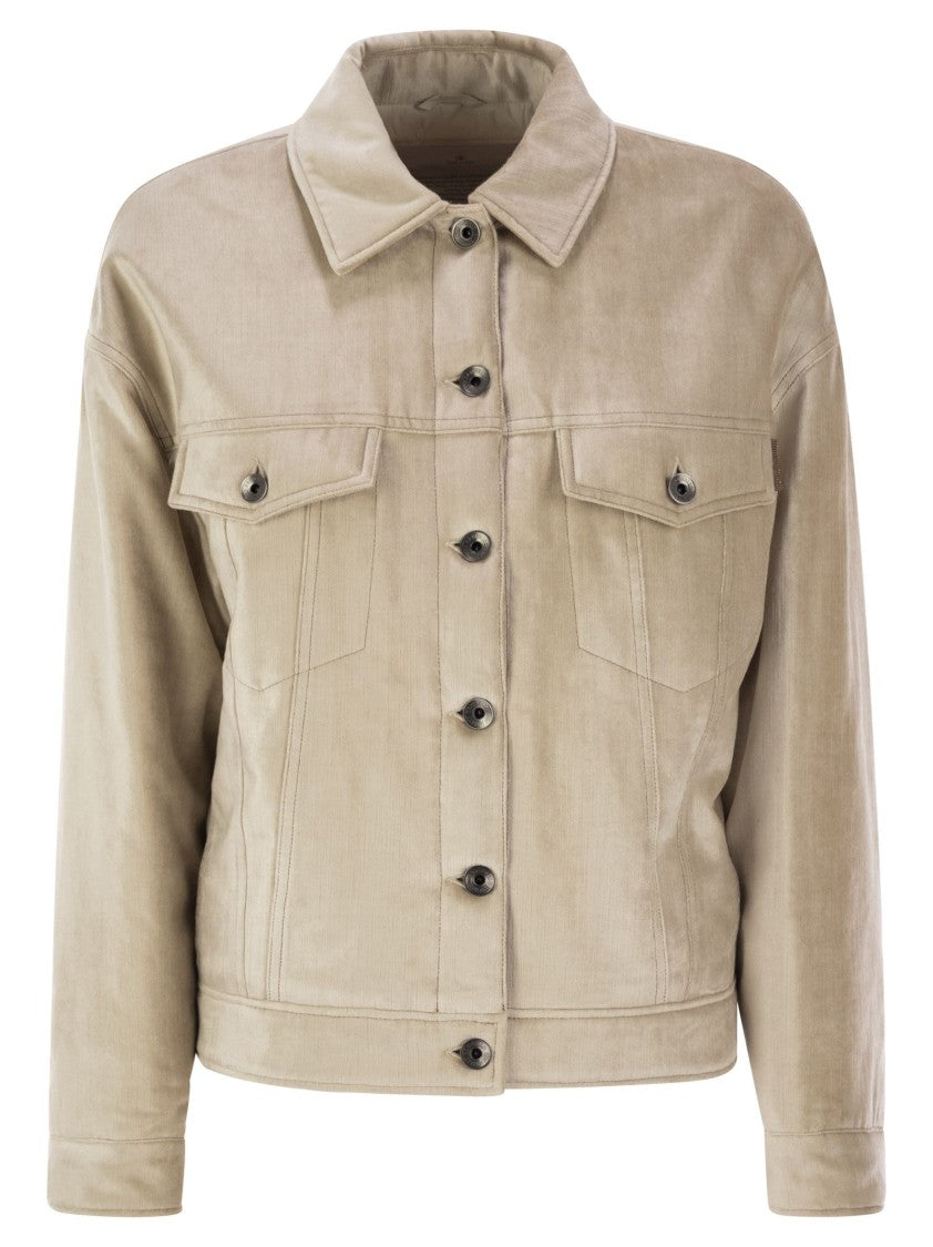 Brunello Cucinelli Four-Pocket Jacket In Cotton