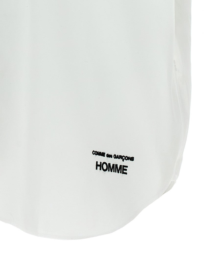 Comme Des Garçons Logo Embroidery Shirt
