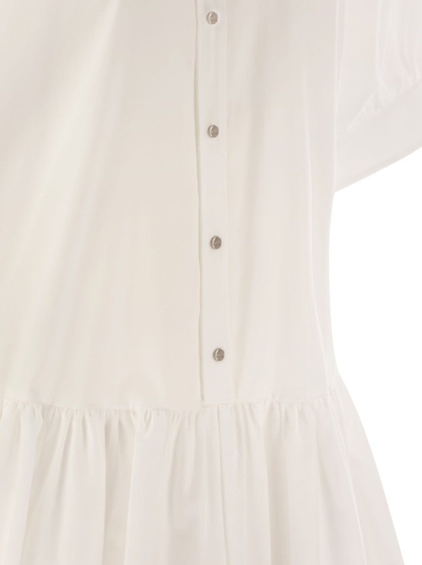 Max Mara Caronte - Poplin Chemisier Dress