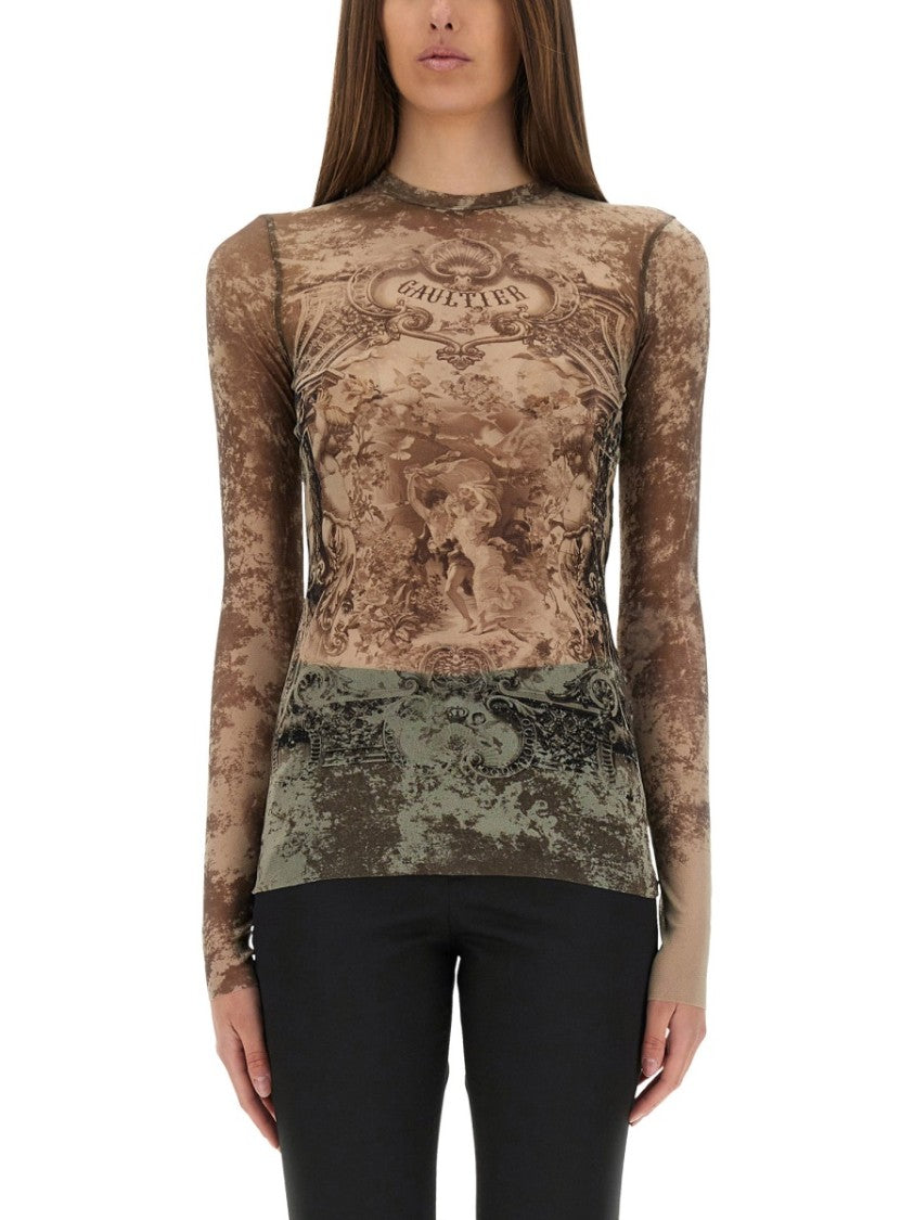 Jean Paul Gaultier "Médaillon" Top