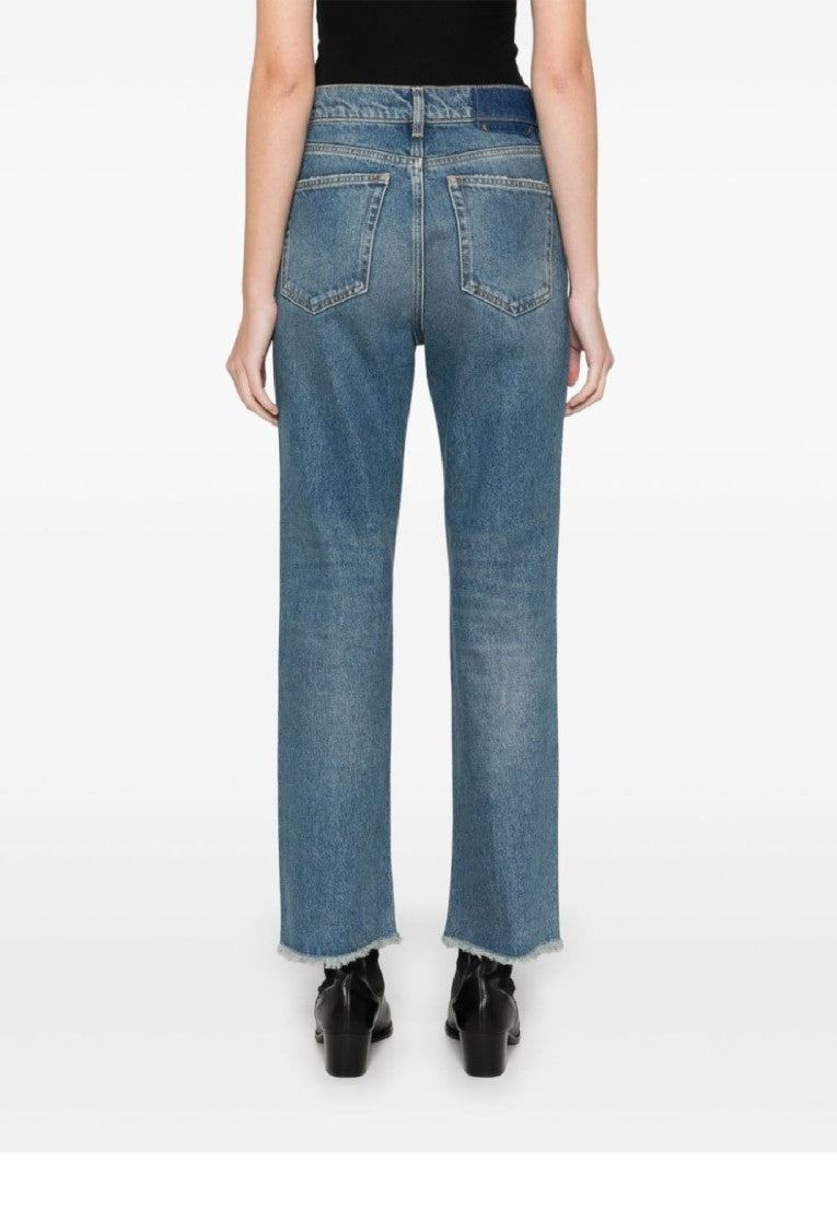 Golden Goose Golden Ws Cropped Flare Medium