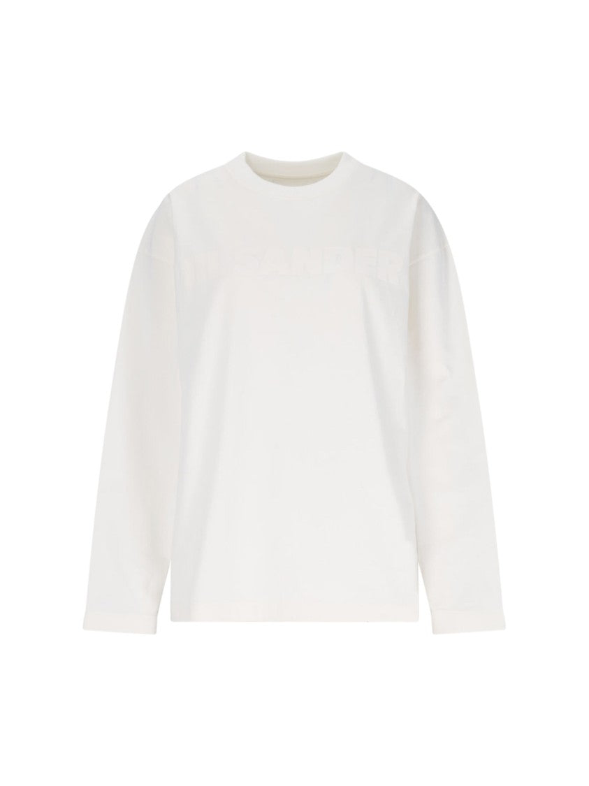 Jil Sander Logo T-Shirt – Cream