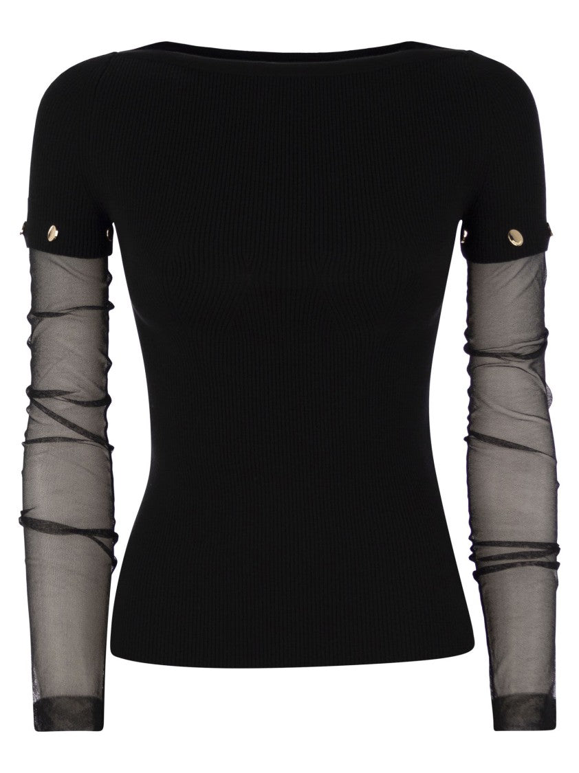 Sportmax Alcide - Tight-Fitting Stretch Viscose Jersey