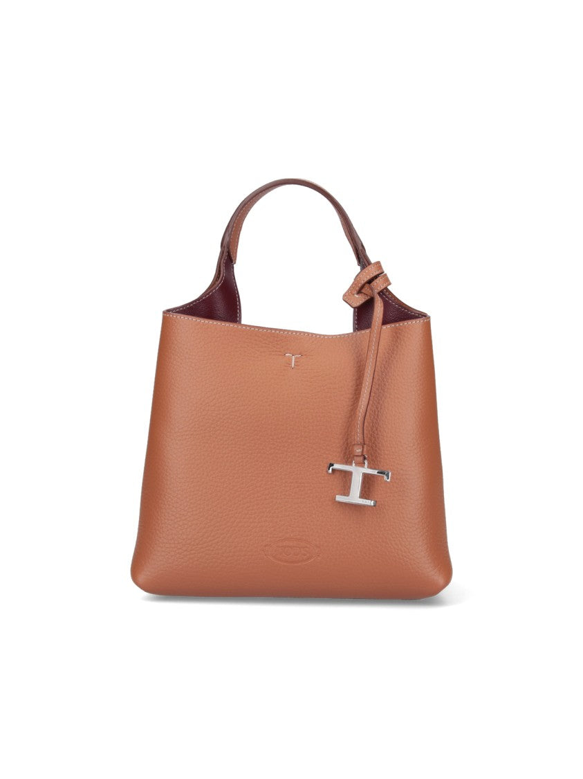Tod's Logo Handbag – Brown